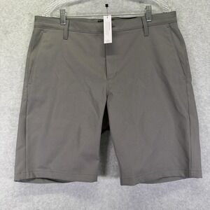 Proof Nomad Shorts Mens 36 Gray Tech Chino 10in Stretch Outdoor Travel